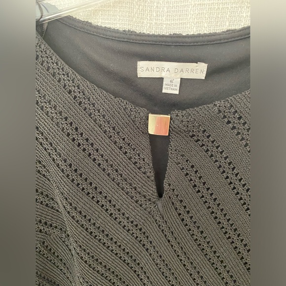 Sandra Darren Black Dress - Picture 6 of 7